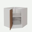 Ver mais imagens de Balcão Canto Oblíquo Planejado sem Tampo com Rodapé Puxador 150mm Ipanema CabeCasa MadeiraOriginals Madeiraorigina