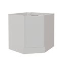 Ver imagem 7 de Balcão Canto Oblíquo sem Tampo com Rodapé Puxador 150mm Ipanema CabeCasa MadeiraOriginals Branco
