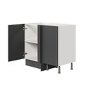 Ver imagem 7 de Balcão de Canto Reto sem Tampo com Rodapé Puxador 150mm Ipanema CabeCasa MadeiraOriginals