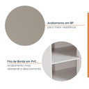 Ver imagem 3 de Balcão de Canto Reto sem Tampo com Rodapé Puxador 150mm Ipanema CabeCasa MadeiraOriginals