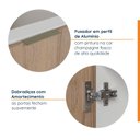 Ver imagem 4 de Balcão de Canto Reto sem Tampo com Rodapé Puxador 150mm Ipanema CabeCasa MadeiraOriginals