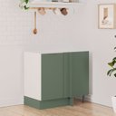 Ver imagem 1 de Balcão de Canto Reto sem Tampo com Rodapé Puxador 150mm Ipanema CabeCasa MadeiraOriginals