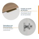Ver imagem 4 de Balcão de Canto Reto sem Tampo com Rodapé Puxador 150mm Ipanema CabeCasa MadeiraOriginals