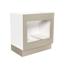 Ver imagem 6 de Balcão Forno de Embutir Planejado sem Tampo com Rodapé Ipanema CabeCasa MadeiraOriginals Bege/Fendi Trama/Branco