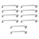 Ver imagem 1 de Barra de Apoio 40cm Aço Inox Kit 10 Unidades Idoso Banheiro Box Cadeirante Criança Gestante Acessibi