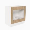 Ver imagem 6 de Balcão Forno de Embutir Planejado sem Tampo com Rodapé Ipanema CabeCasa MadeiraOriginals Marrom/Ac