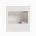 Ver imagem 3 de Balcão Forno de Embutir Planejado sem Tampo com Rodapé Ipanema CabeCasa MadeiraOriginals Branco