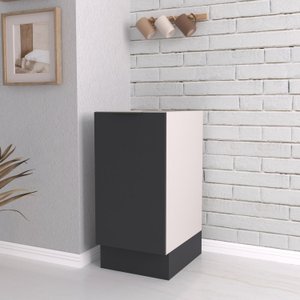 Balcão 1 Porta 40cm sem Tampo com Rodapé Puxador 150mm Ipanema CabeCasa MadeiraMadeira