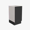 Ver imagem 6 de Balcão 1 Porta 40cm sem Tampo com Rodapé Puxador 150mm Ipanema CabeCasa MadeiraOriginals