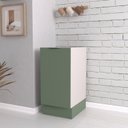 Ver imagem 1 de Balcão 1 Porta 40cm sem Tampo com Rodapé Puxador 150mm Ipanema CabeCasa MadeiraOriginals