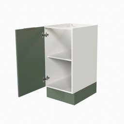 Balcão 1 Porta 40cm sem Tampo com Rodapé Puxador 150mm Ipanema CabeCasa MadeiraMadeira - 9