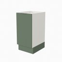 Ver mais imagens de Balcão 1 Porta 40cm sem Tampo com Rodapé Puxador 150mm Ipanema CabeCasa MadeiraOriginals