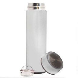 Garrafa Térmica Inox 500ml Quente Frio Tampa Branco Nº14 - 1