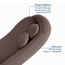 Ver imagem 7 de Sofá 3 Lugares Orgânico 200cm Fava CabeCasa MadeiraOriginals Marrom