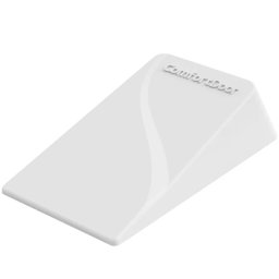 Trava Porta De Piso Comfortdoor Calço Para Porta De Borracha Branco - 1