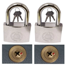 Cadeado Anti-furto Tetra 50mm C/ 3 Chaves Proteção Máxima P/ Seu Patrimônio - 3