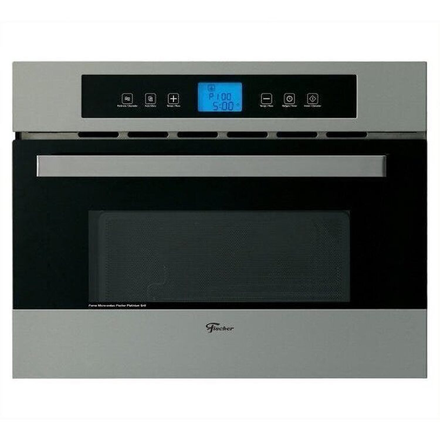 Conjunto de Embutir Fischer com Cooktop 5 Bocas + Micro-ondas 35l + Forno Elétrico 43l + Coifa Parede 90cm 127v Linha Platinium - 13