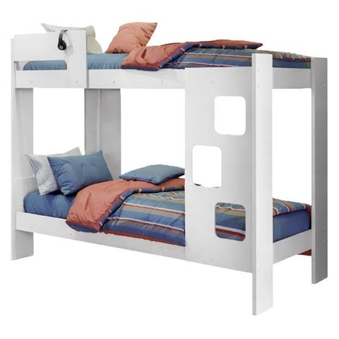 Beliche Solteiro Vegas Branco Acetinado - Tigus