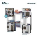 Ver imagem 2 de Beliche Solteiro Vegas Branco Acetinado - Tigus