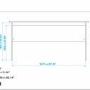 Ver imagem 4 de Escrivaninha Retangular MDF Industrial Preto