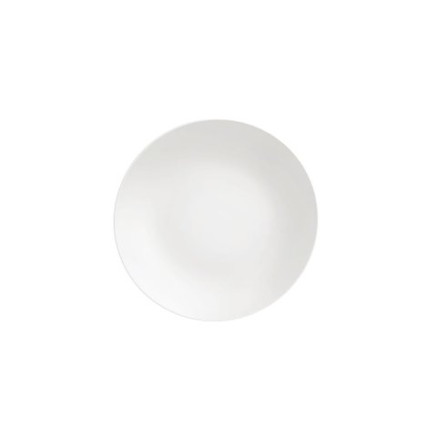 Prato Raso Tramontina Leonora HO em Porcelana Branca 25 cm
