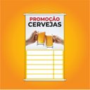 Ver imagem 2 de Banner Cervejas Tabela Preços Bebidas 80x50cm