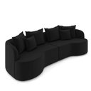 Ver imagem 1 de Sofá 4 Lugares Orgânico Living 250cm Mersa Veludo K01 - D’Rossi