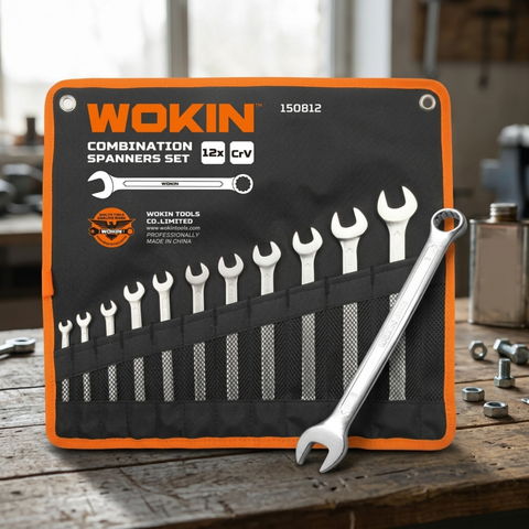 Conjunto de Chaves Combinadas 12 Peças Wokin Tools