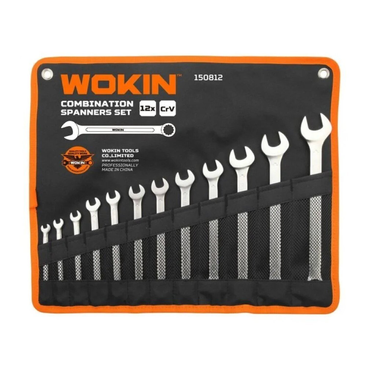 Conjunto de Chaves Combinadas 12 Peças Wokin Tools - 1