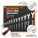 Ver imagem 3 de Conjunto de Chaves Combinadas 12 Peças Wokin Tools