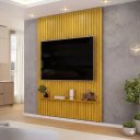 Ver imagem 1 de Painel Ripado MDF 183CMX240CM Trento Marrom
