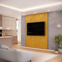 Ver imagem 6 de Painel Ripado MDF 183CMX240CM Trento Marrom