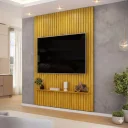 Ver imagem 2 de Painel Ripado Trento 183x240cm em Mdf