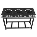 Ver imagem 1 de Fogão Super 40 Kenok 3 Bocas Duplas Baixa Pressão Fbsu3b.132