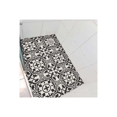 Vinil Adesivo Piso Box Antiderrapante Ladrilho Árabe Colacomigo 1,20 X 0,97 Metros