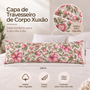 Ver imagem 5 de Capa de Xuxão Estampada Malha 100% Algodão c/ Ziper Jardim Rosê