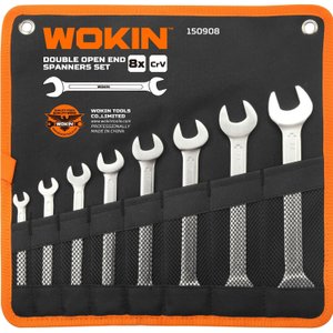 Conjunto de Chaves de Boca Dupla 8 Peças Wokin Tools
