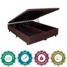Cama Box Baú King 193x203cm em Courino - 6