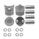 Ver imagem 1 de Jogo Pistão Thermo King Motor Isuzu C201 2.2l Medida 0.50