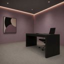 Ver imagem 4 de Piso Vinílico em Manta PVC 0,7mm Antiderrapante 5m² Liso Fosco Cimento-Rústico
