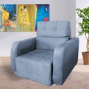 Ver imagem 1 de Poltrona Reclinavel Sala de Estar Safira Amamentação Grafitte