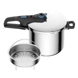 Panela de Pressão Inox de Indução Trendy 8 Litros Rochedo - 1 Panela de Pressão Inox de Indução Trendy 8 Litros Rochedo - 1