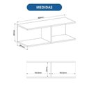 Ver imagem 7 de Guarda-Roupa Modulado 6 Peças Infinity Marrom/Cedro/Branco Line