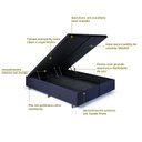 Ver imagem 4 de Cama Box Baú King 193cm x 203 cm B&g
