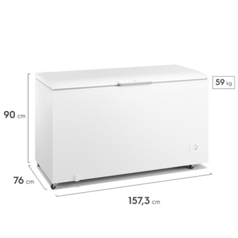 Freezer Horizontal Electrolux 513l com Tecnologia Inverter Hi550 - 2