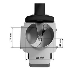 Processador de Alimentos Profissional com 7 Discos 203mm Pa-7 Pro Bivolt - Skymsen - 5