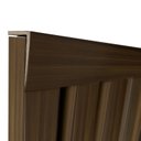 Ver imagem 5 de Acabamento em L p/Painel Ripado PVC 3,00x0,25x0,14 Imbuia Bariri