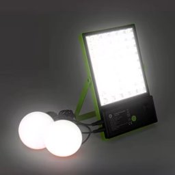 Luz de Emergência com Painel Solar 28w:laranja - 3