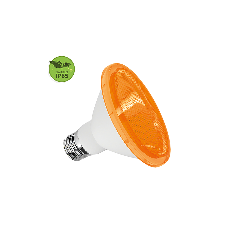 Lâmpada Par38 Led 15W Âmbar E27 Ip65 Bivolt Luminatti