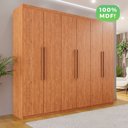 Ver imagem 7 de Guarda-roupa Casal 6 Portas 4 Gavetas Atlanta 100% MDF